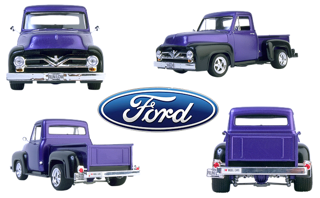 modrý Ford
